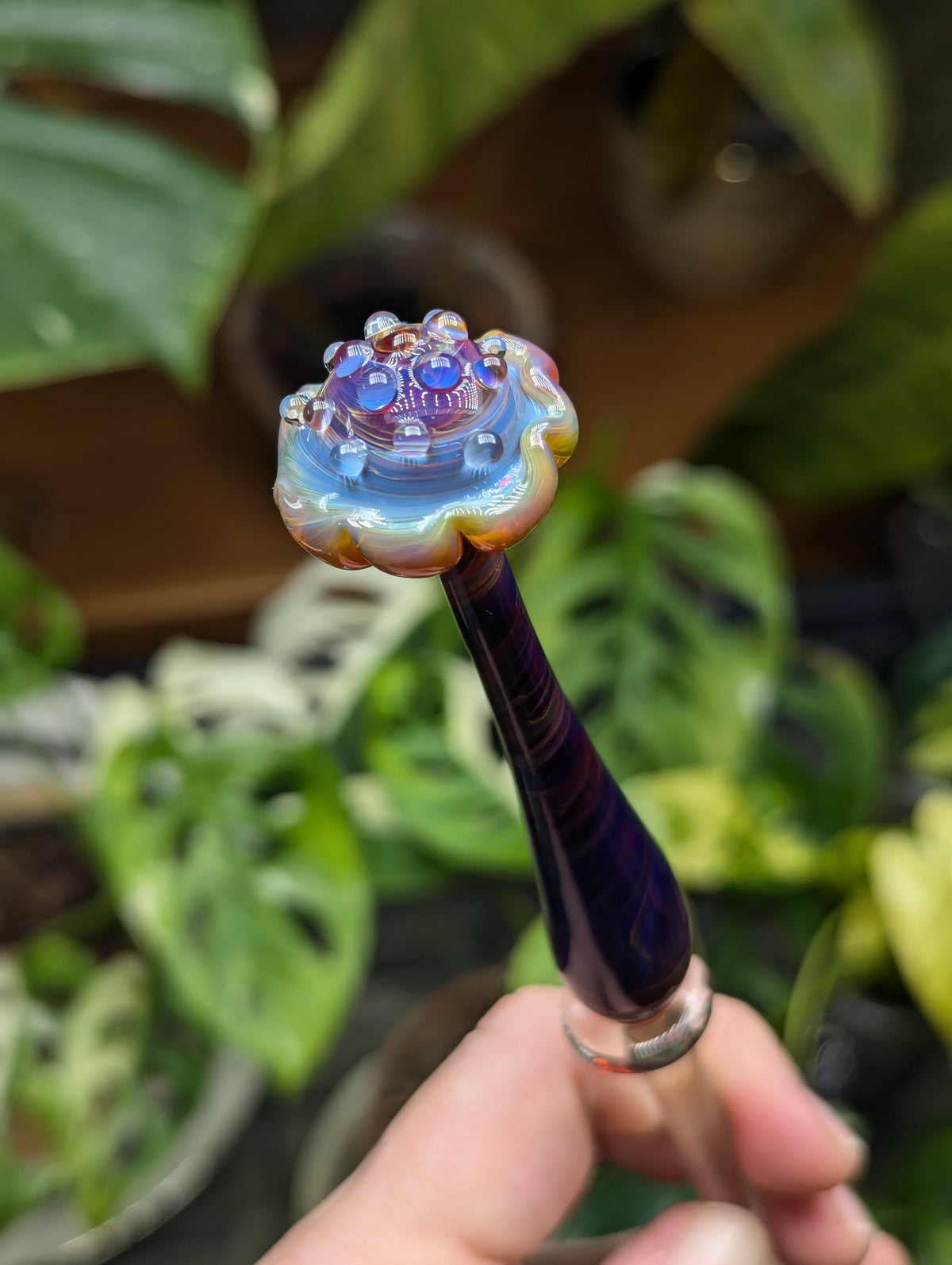 mushroom plant stake #1