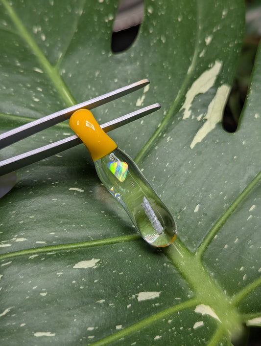 opal & kyanite pendant